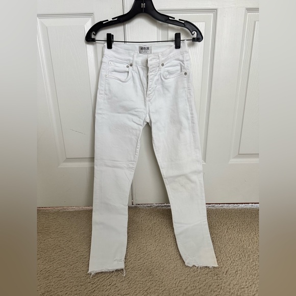 Agolde Pants - AGOLDE Sophie High Rise Skinny Crop